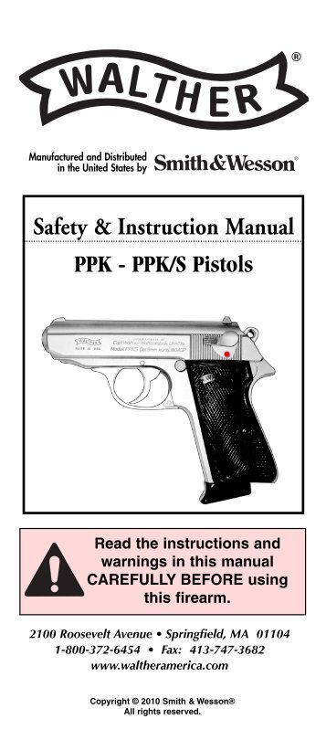 walther p22 manual smith wesson