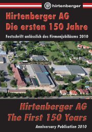 Hirtenberger AG - Die ersten 150 Jahre