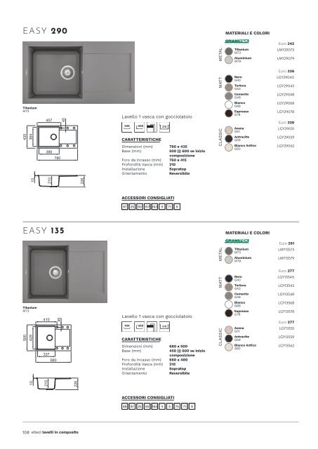 Nuovo catalogo Elleci Kitchen 2023-24