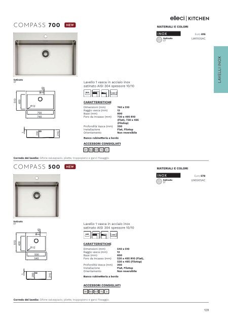 Nuovo catalogo Elleci Kitchen 2023-24