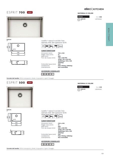 Nuovo catalogo Elleci Kitchen 2023-24