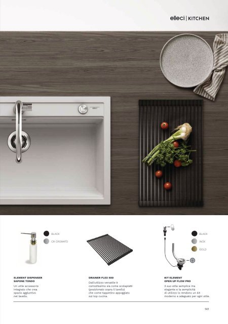 Nuovo catalogo Elleci Kitchen 2023-24