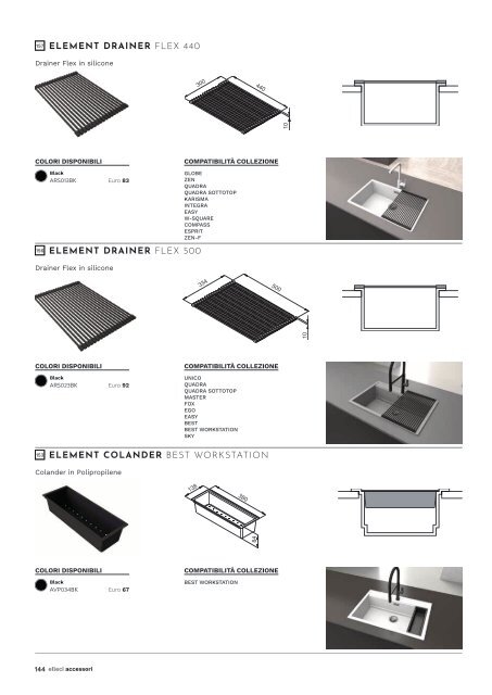 Nuovo catalogo Elleci Kitchen 2023-24