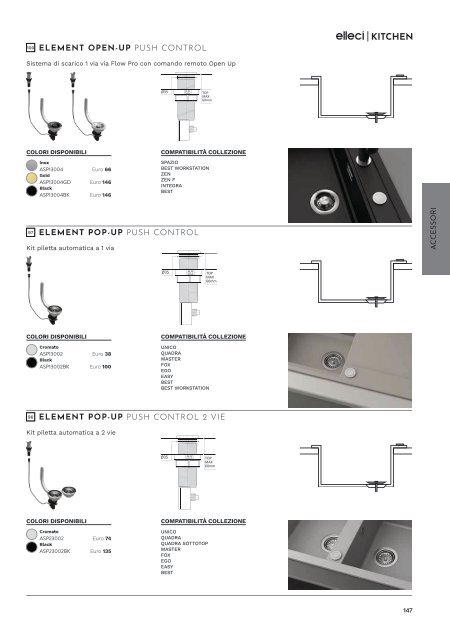 Nuovo catalogo Elleci Kitchen 2023-24