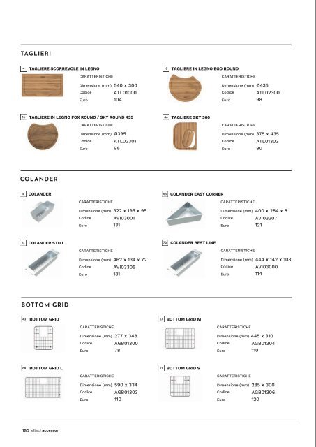 Nuovo catalogo Elleci Kitchen 2023-24