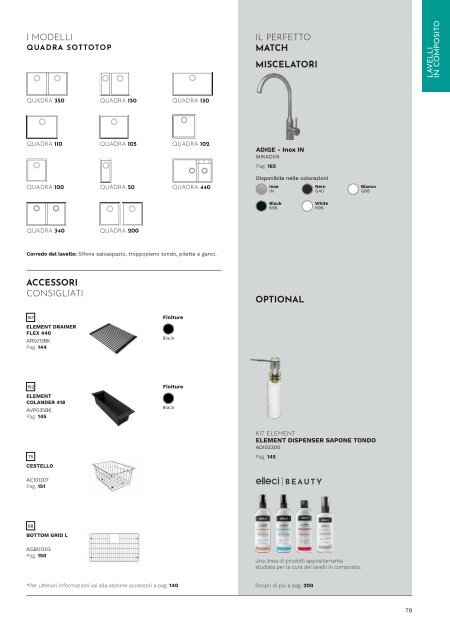 Nuovo catalogo Elleci Kitchen 2023-24