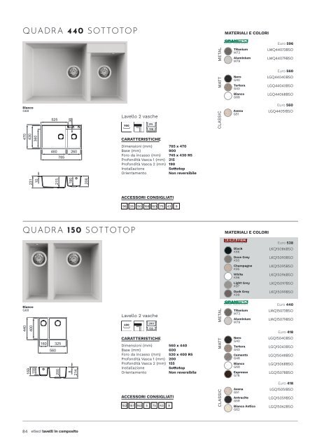 Nuovo catalogo Elleci Kitchen 2023-24