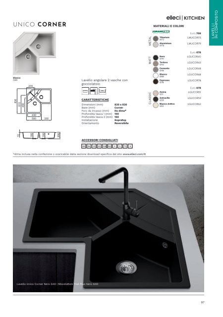 Nuovo catalogo Elleci Kitchen 2023-24