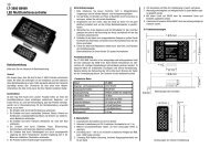 LT-3800 88499 LED Multifunktionscontroller - Rutec