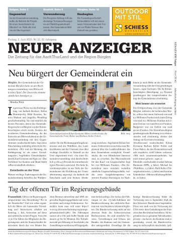 Neuer Anzeiger 2. Juni 2023