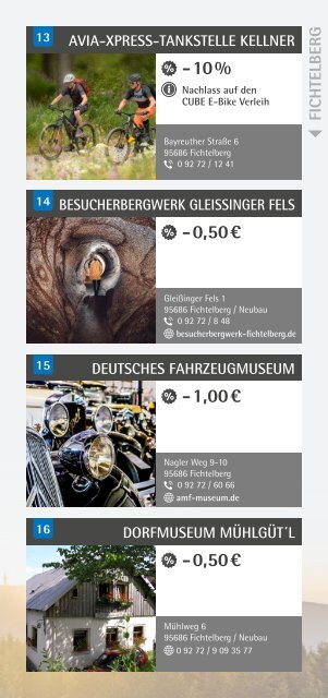 Ochsenkopf Gästekartenbroschüre 2023-2025