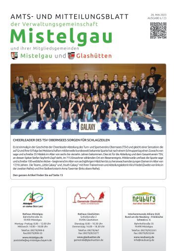 Mistelgau Amts- und Mitteilungsblatt Juni 2023