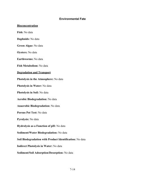 Environmental Profiles of Chemical Flame-Retardant Alternatives for