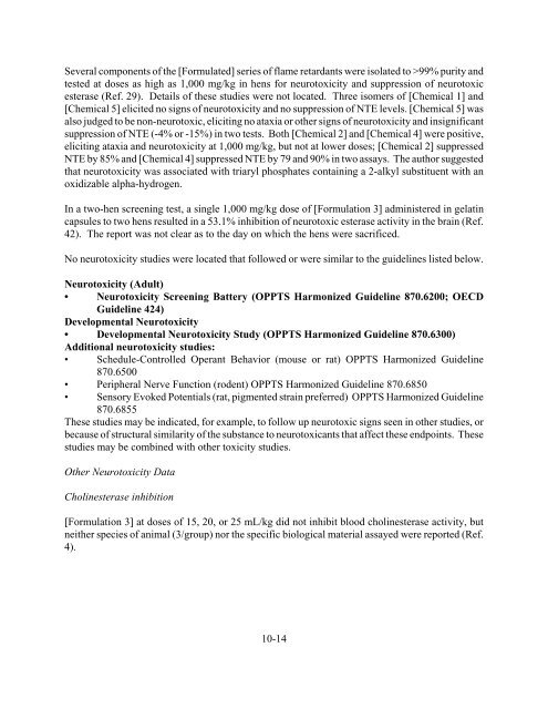 Environmental Profiles of Chemical Flame-Retardant Alternatives for