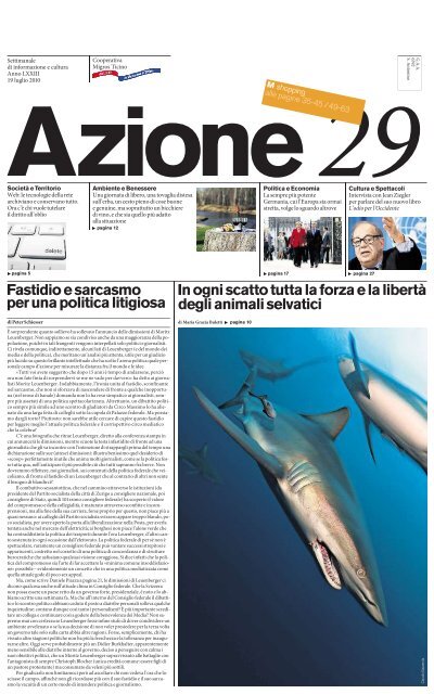 Idee E Acquisti Per La Settimana Azione