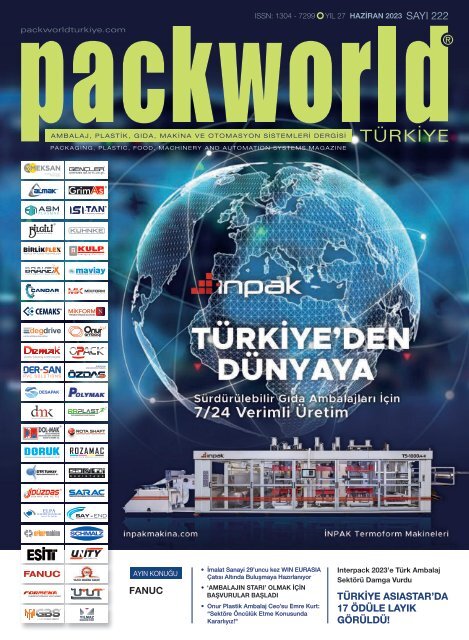 PACKWORLD TÜRKİYE DERGİSİ 222.HAZİRAN SAYISI