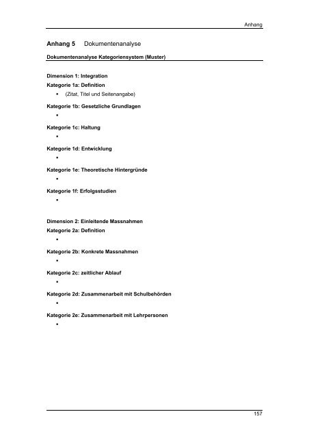 Masterarbeit Integrative Sonderschulung im Kanton ... - BSCW