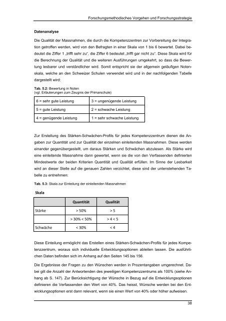 Masterarbeit Integrative Sonderschulung im Kanton ... - BSCW