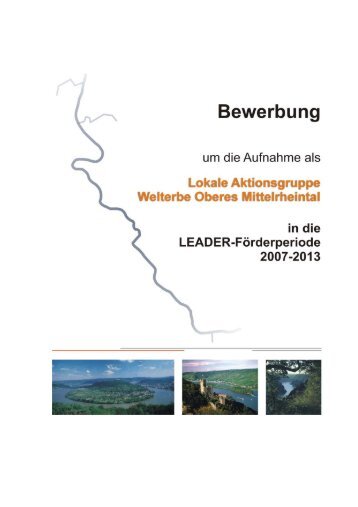 Kurzfassung der LILE der LAG Welterbe Mittelrhein