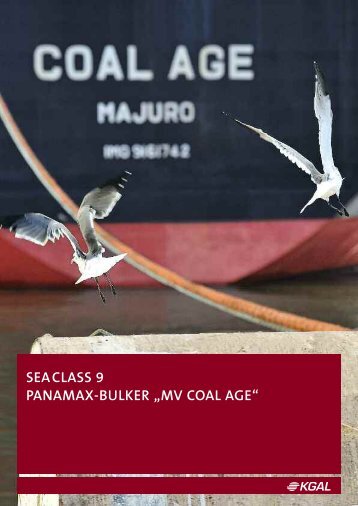 SEACLASS 9 PANAMAX-BULKER „MV COAL AGE“ - Scope