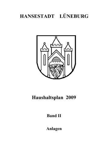 Band II Haushaltsplan Anlagen (pdf 2,76 MB - Bardowick