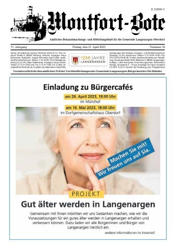 02.06.2023 Montfort-Bote