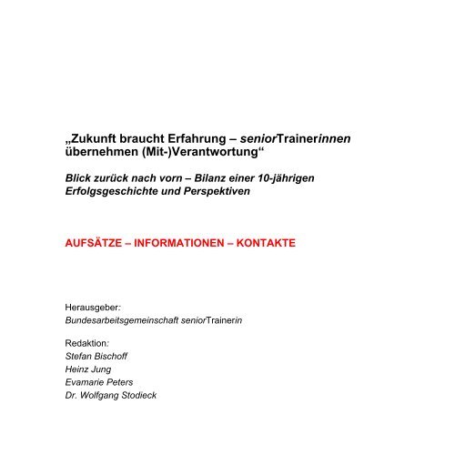 als pdf-Datei - Seniortrainer