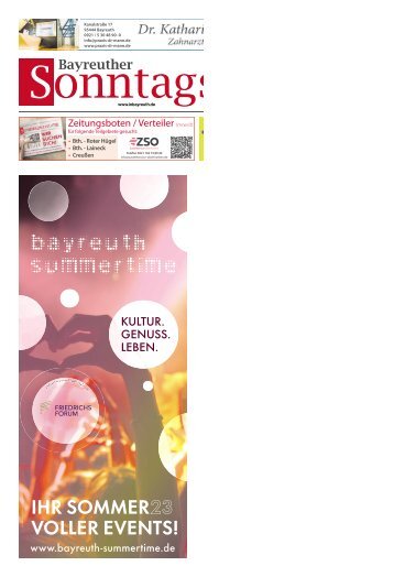 2023-06-04 Bayreuther Sonntagszeitung