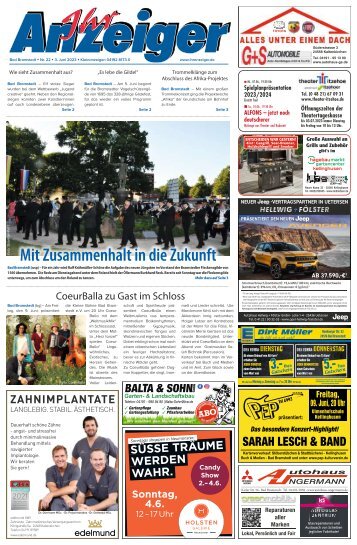 Ihr Anzeiger Bad Bramstedt 22 2023