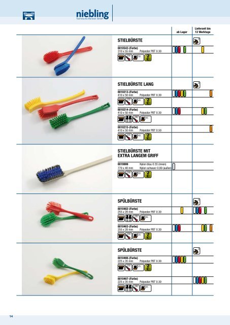 Reinigungsbürsten +Systeme