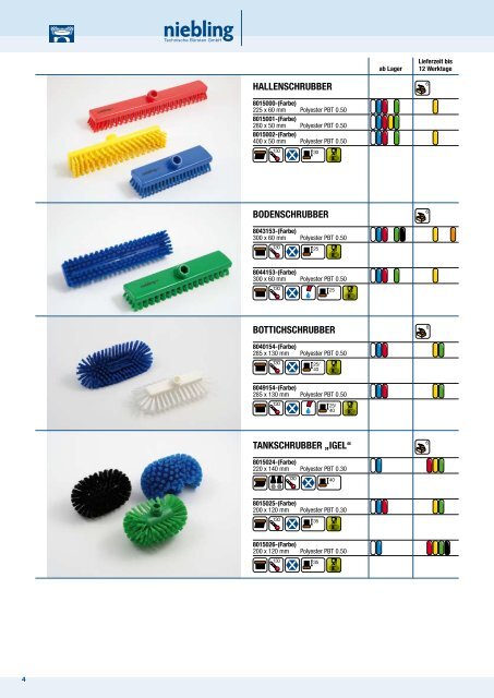 Reinigungsbürsten +Systeme