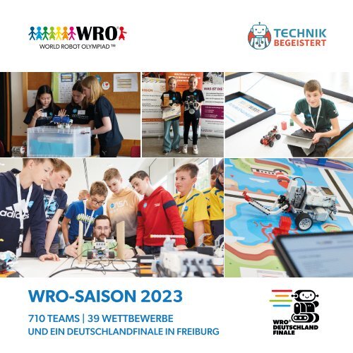 WRO Saison 2023 mit dem Deutschlandfinale in Freiburg