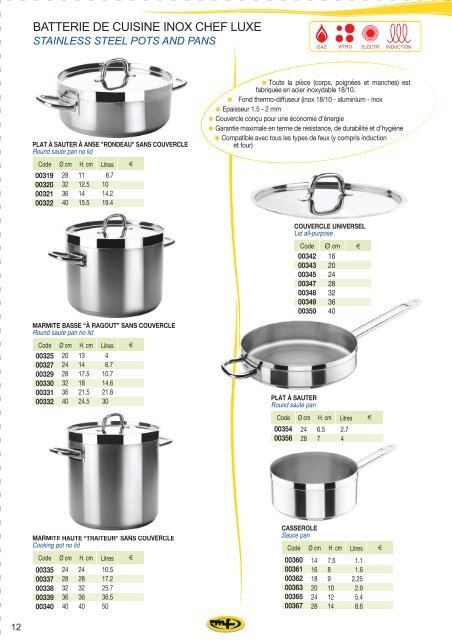 CATALOGUE SANS PRIX 2023-2024