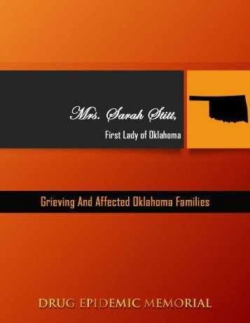 Oklahoma Letters for First Lady Mrs Sarah Stitt 