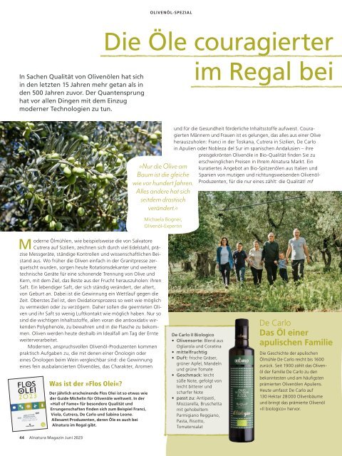 Alnatura Magazin Juni 2023