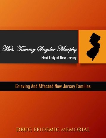 New Jersey Letters for First Lady Tammy Snyder Murphy 