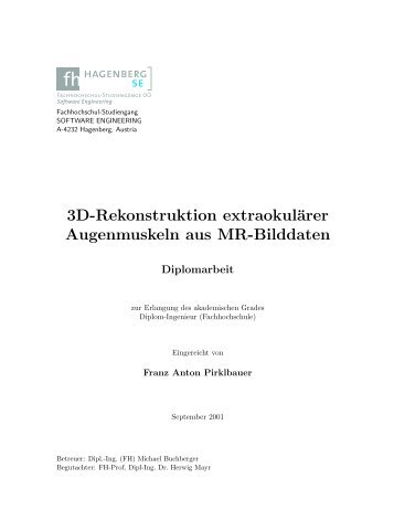 3D-Rekonstruktion extraokulärer Augenmuskeln aus MR ... - SEE-KID