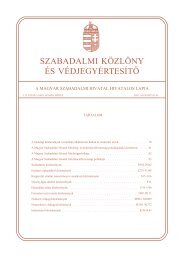 szabadalmi közlöny és védjegyértesítõ - Szellemi Tulajdon Nemzeti ...