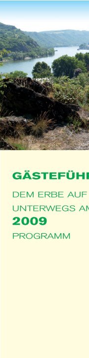 Dem Erbe auf der Spur – Unterwegs am Mittelrhein - Welterbe ...