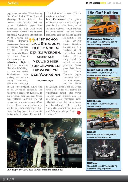 Anzahl - Sport Motor News