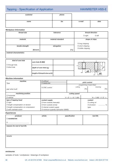 HAHN CAT 0207 (VG):HAHN CAT 0207