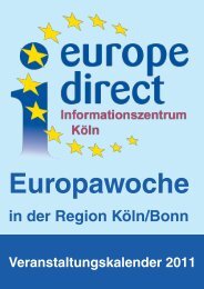 Europawoche - Handwerkskammer zu Köln