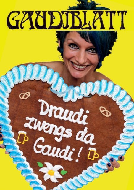 zum oktoberfest - Gaudiblatt