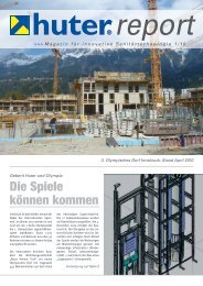 report - Geberit Huter GmbH