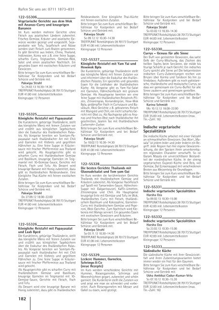 vhs das Programm 2 / 2012 - Volkshochschule Stuttgart