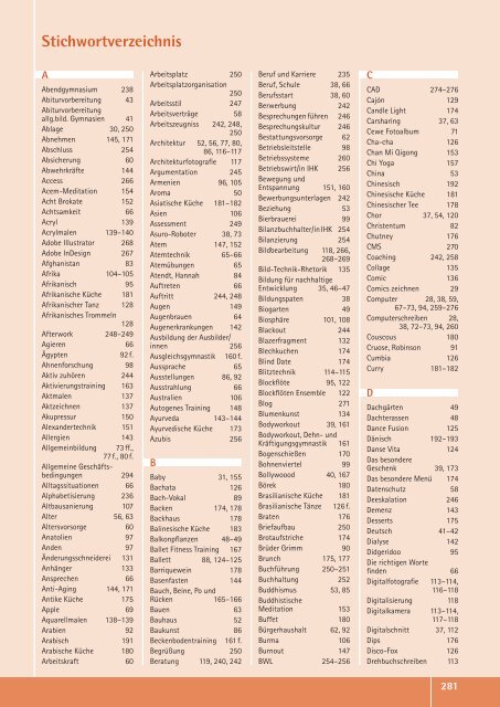 vhs das Programm 2 / 2012 - Volkshochschule Stuttgart