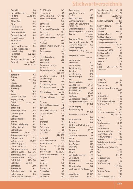 vhs das Programm 2 / 2012 - Volkshochschule Stuttgart