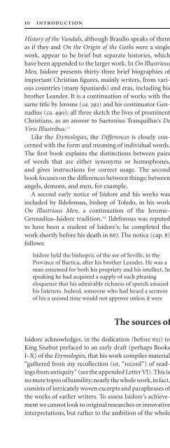 The Etymologies of Isidore of Seville - Pot-pourri