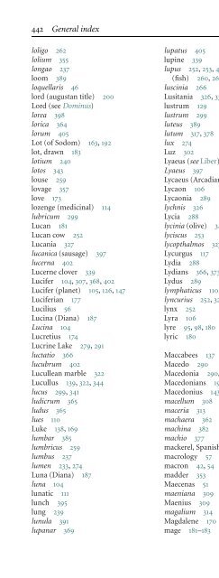 The Etymologies of Isidore of Seville - Pot-pourri