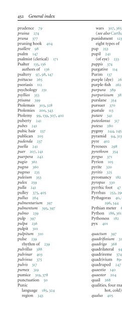 The Etymologies of Isidore of Seville - Pot-pourri